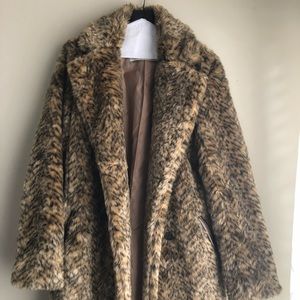 Urban Outfitters Faux Fur Coat